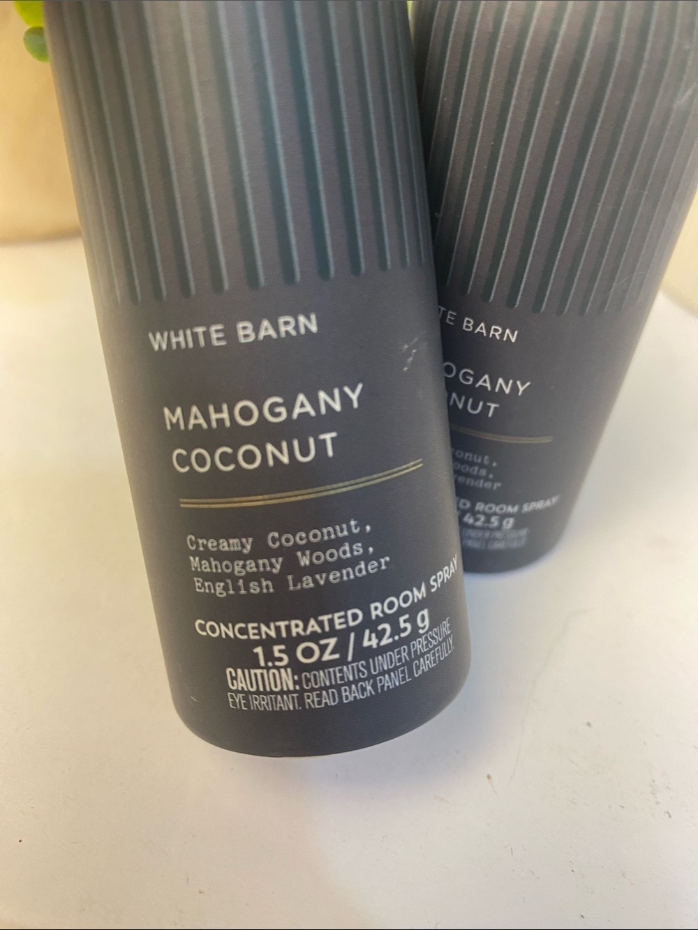 “Mahogany Coconut” Bath & Body Works 2 New Concentrated Room Sprays - Picture 2 of 4